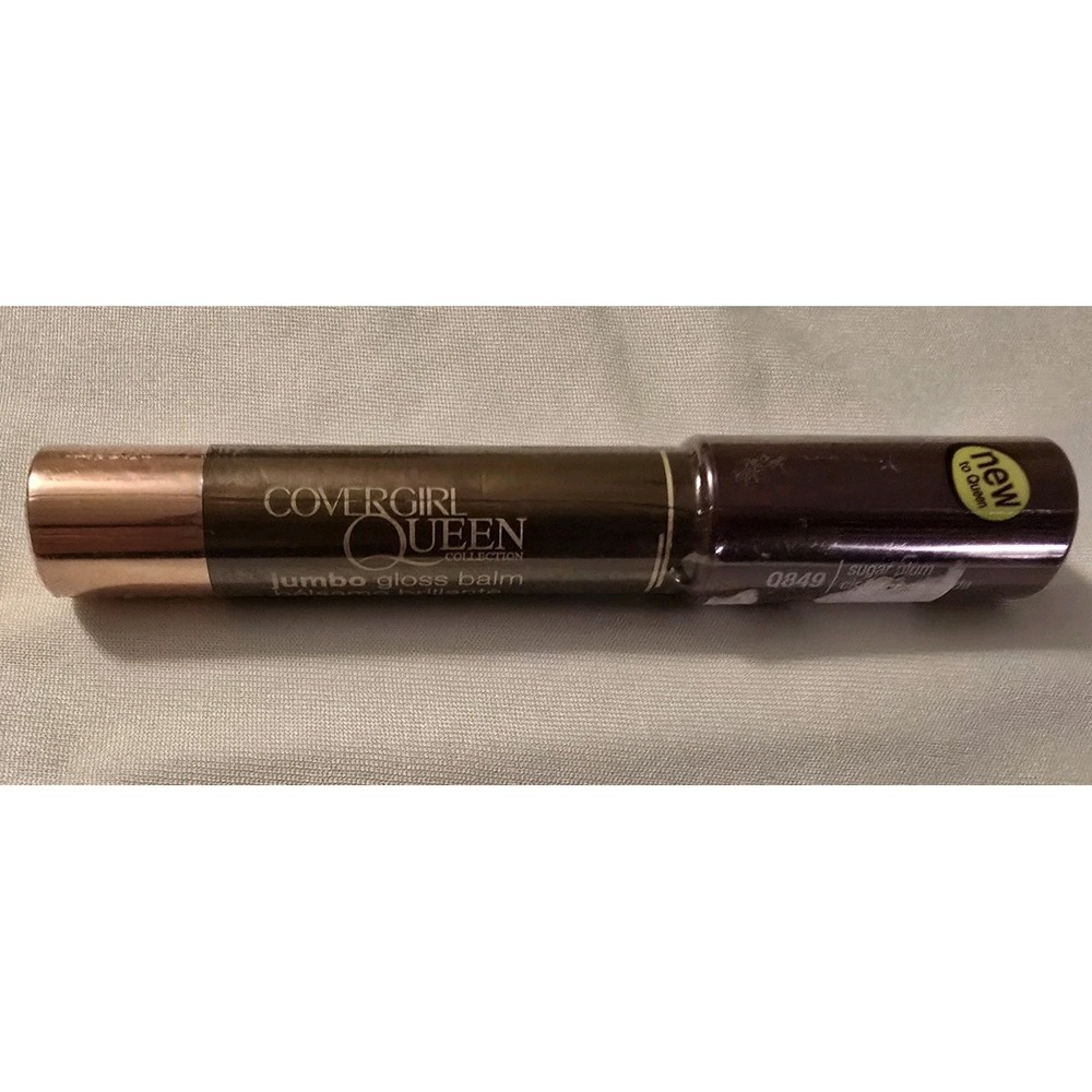 COVERGIRL QUEEN Jumbo Gloss Balm #849 SUGAR PLUM New & Sealed!!